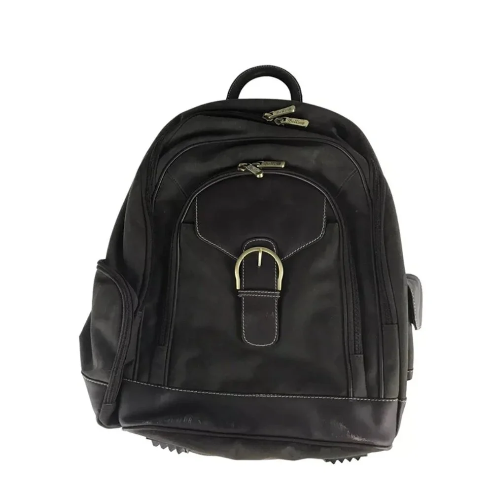 bellino leather backpack Bellino Clothing | Bags | Bellino Unisex Adults Brown Inner Dividers Zipper  Shoulder Strap Laptop Bag